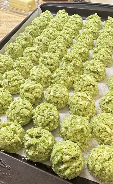 High satiety Broccoli bites