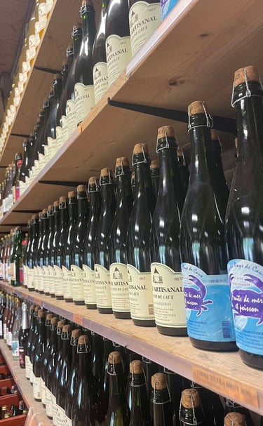 Cidre artisanal de l'ecomusée de la pomme et du cidre