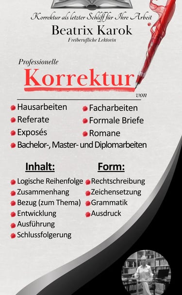 Referenz Bild von Korrekturlesen Berlin