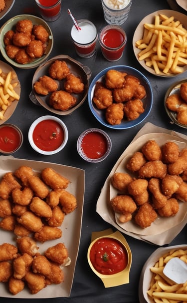 A delivery bag filled with tasty snacks on a doorstep.