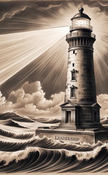 a lighthouse symbolizing leadership