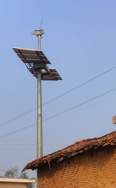 solar street light siriyagarh