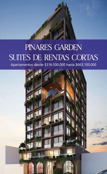 Pinares Garden- rentas cortas sobre planos en Pereira