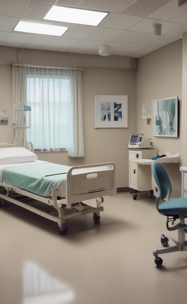 A family-owned business team discussing hospital equipment solutions.