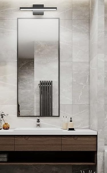 Lampara para el espejo del baño