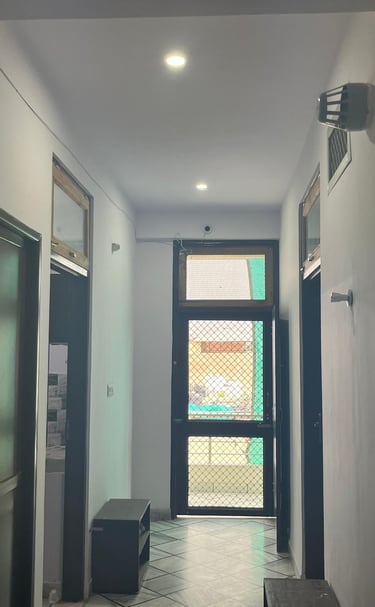 Spacious corridor at Siyash Luxury Girls PG Pratap Nagar Jaipur