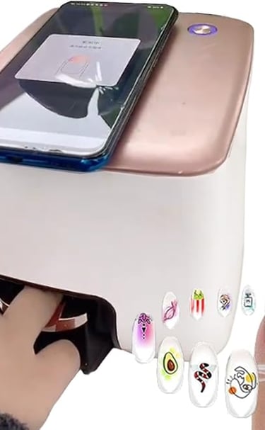 impresora automática para uñas