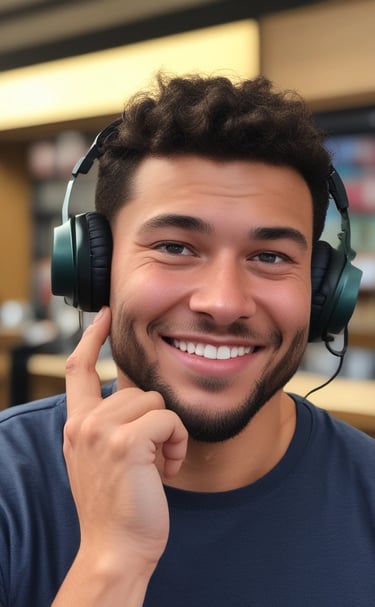 A sleek smartphone displayed on a minimalist white table with soft natural light.