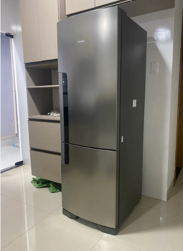 Geladeira Consul Inverse Inox 428 litros seminova barata em Belo Horizonte e Região.