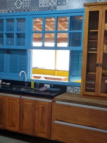 Cozinha Planejada Madeira Maciça