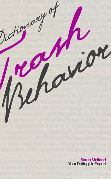 Dictionary of Trash Behavior Book Cover