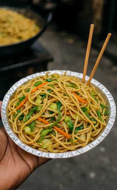 Street Style Veg Chowmien