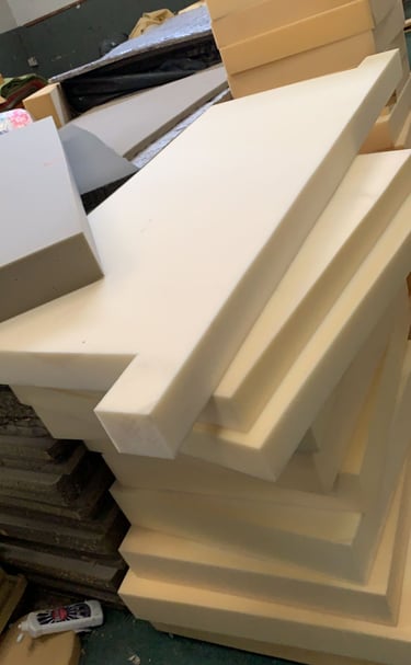 Goma espuma industrial cortada a medida