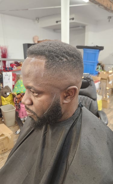 a man with a beard and a beard