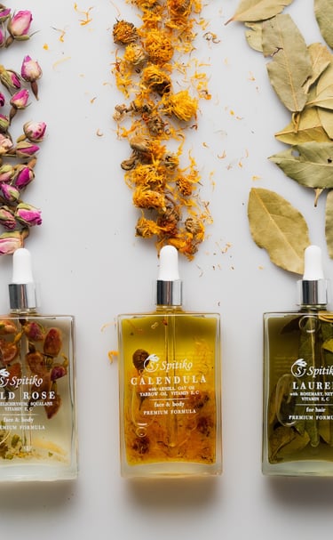 a variety of different types of perfumes