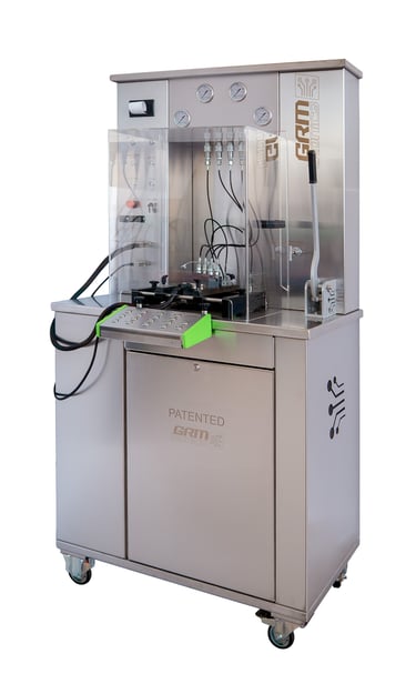 Maquinaria especializada para la reparación de la hidráulica del ABS