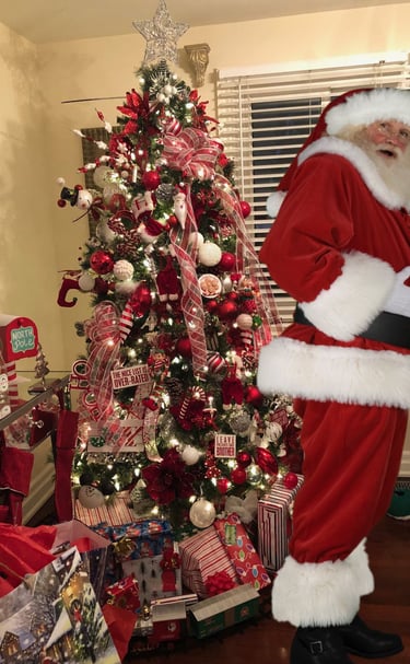 Kaledu senelio vizitas vilniuje