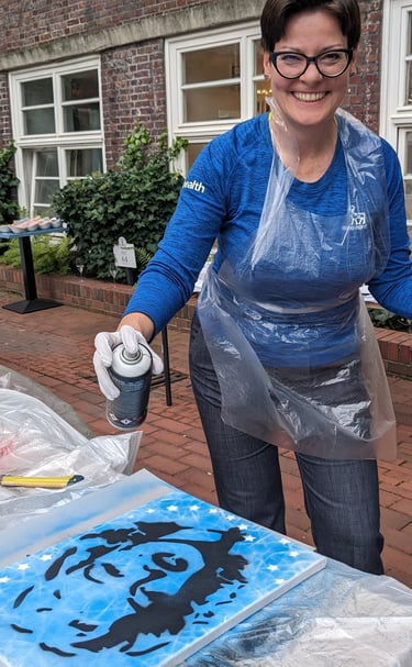 Team building graffiti workshop in Hamburg / Teambuilding Graffiti Workshop in Hamburg