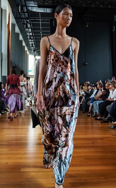 luxury runway beauty styling for Milan Fashion Week