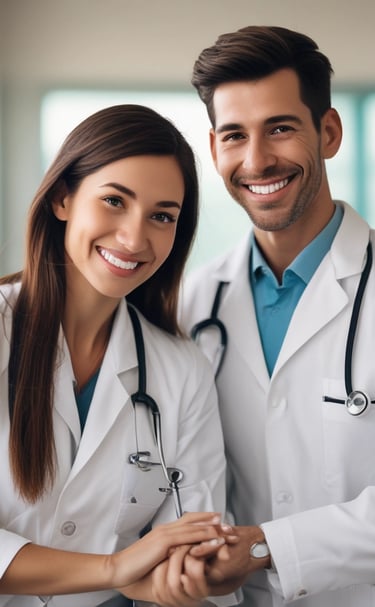 A serene treatment room with natural light and calming decor.