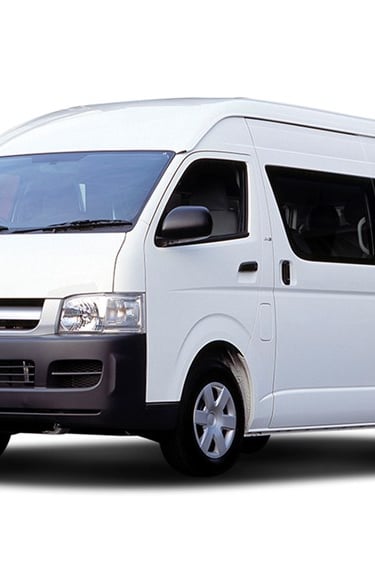 cheaper 12 seater van rental