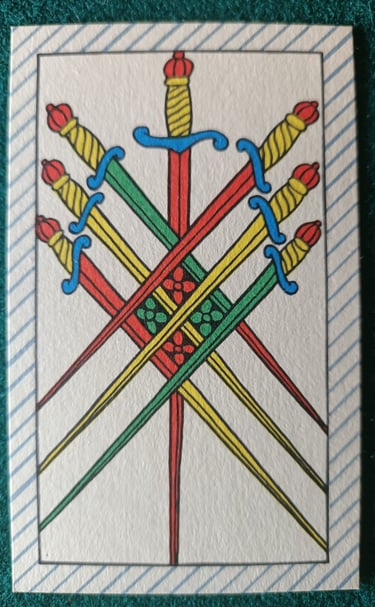 5 de espadas Solleone 1980