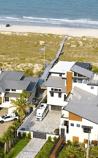 aerial amelia island home