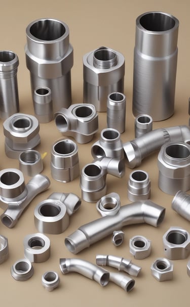 Duplex steel bushings and socket weld fittings - Monel alloy