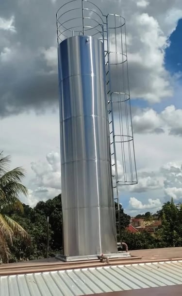 Caixa d'água em INOX 15 Mil Litros