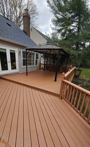 PATIO AND HOME IMPROVEMENTS IN HERDON VIRGINIA- CONSTRUCTION SAG