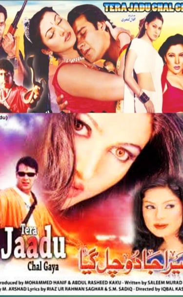 Tera Jadoo Chal Gaya	Urdu	16, May 2003	Momar Rana, Sana, Veena Malik, Saleem Sheikh,SALEEM MURAD