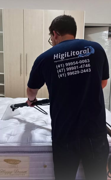 Higienização de Estofados Matinhos