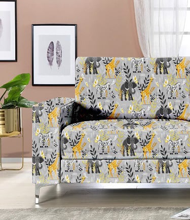 classic printed sofa 