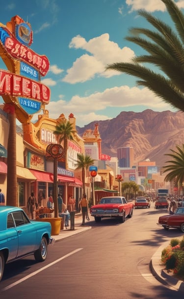 A calm beach with crystal clear water and sun loungers.