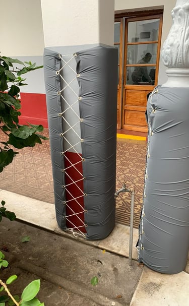Protector de goma espuma alta densidad Espublock