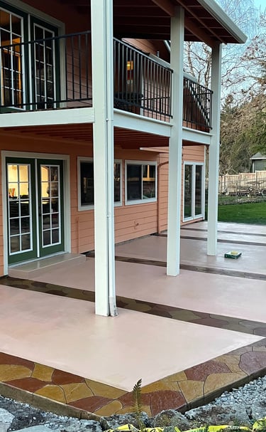 Concrete porch replacement