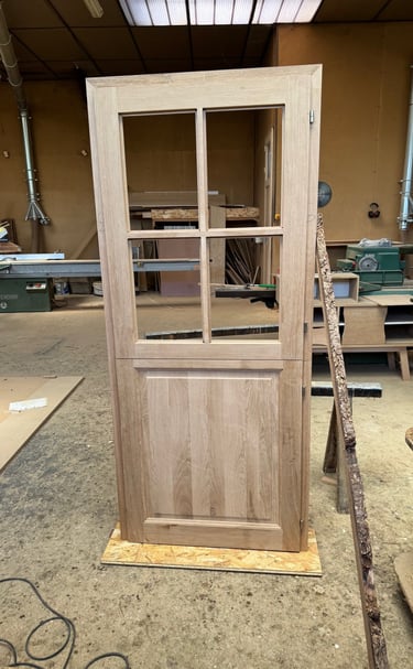 Porte sur mesure, Alexis Maheut - Artisan Menuisier à Livry-Louvercy