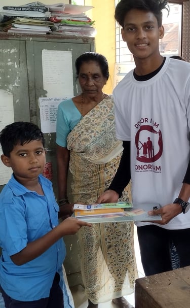 DONORIAM donation to school students3