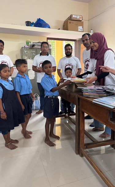 DONORIAM donation to school students2