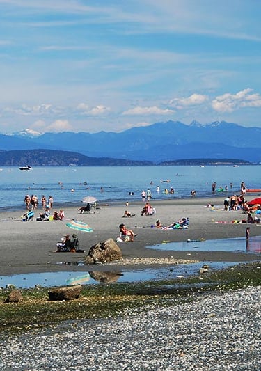 Only 15 minutes away form the most beautiful beach on the West Coast.