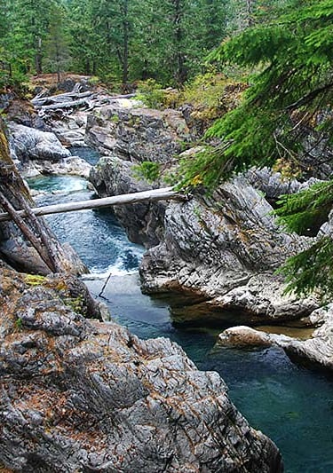 Little Qualicum Falls Provincial Park, Parksville, Vancouver Island, British Columbia, Canada