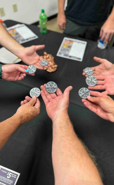 Challenge coin group