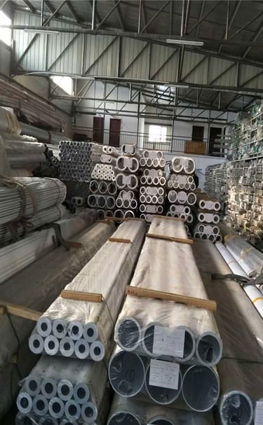 large diameter aluminum pipe