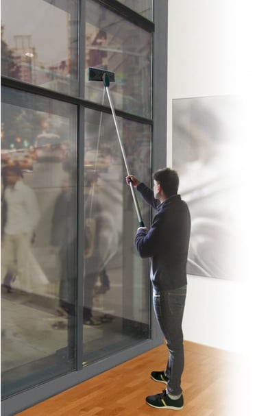 Glazenwasser Meppel - Telescopisch ramen wassen