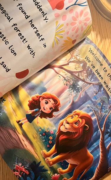 Histoire personnalisée pour fille
