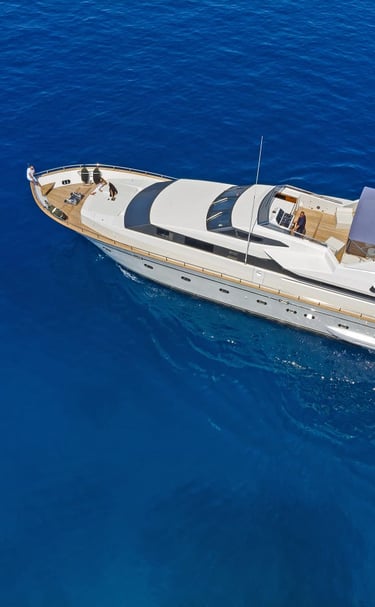 the biggest yacht mykonos