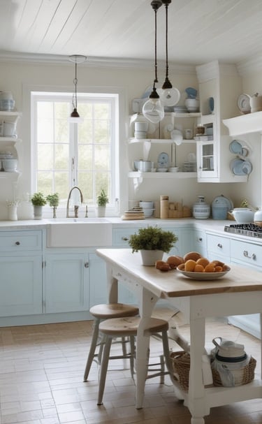 A cozy nook with layered cushions, a knitted blanket, and a stack of well-loved books.