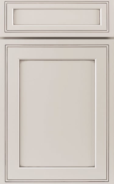 Pearl maple glazed kitchen cabinet 