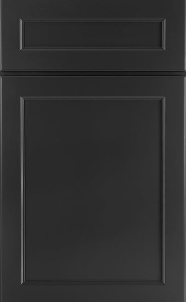 Charcoal kitchen cabiet