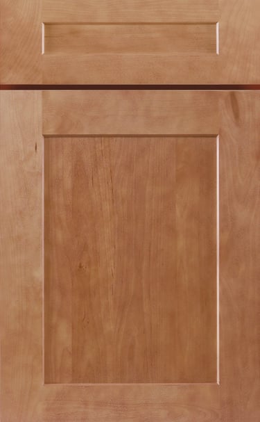 Almond maple kitchen cabinet